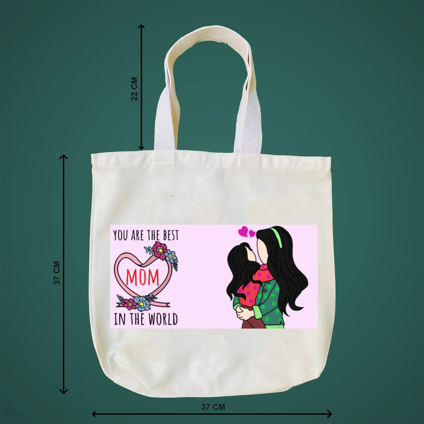 "Mother's love" Artistic Tote Bag