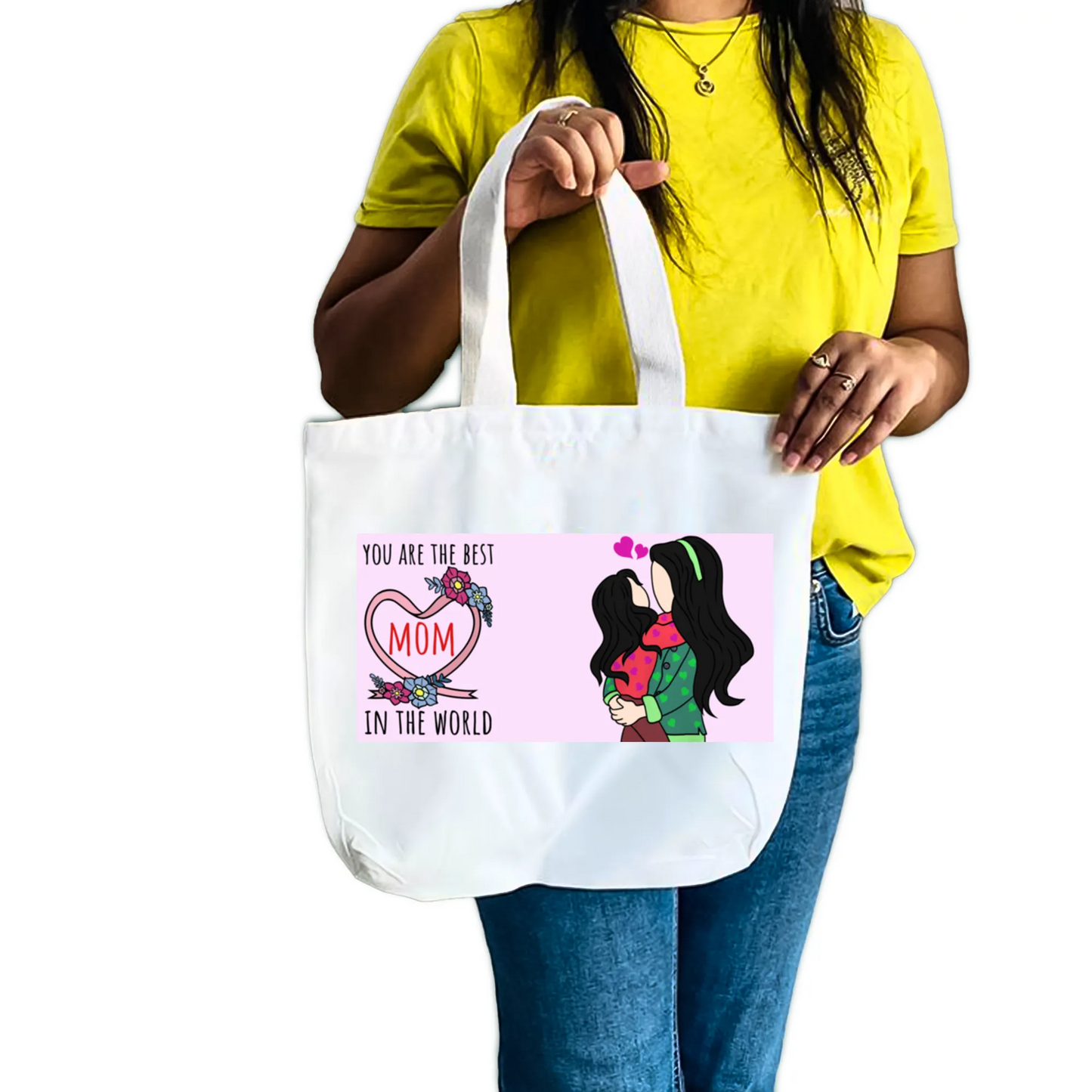 "Mother's love" Artistic Tote Bag