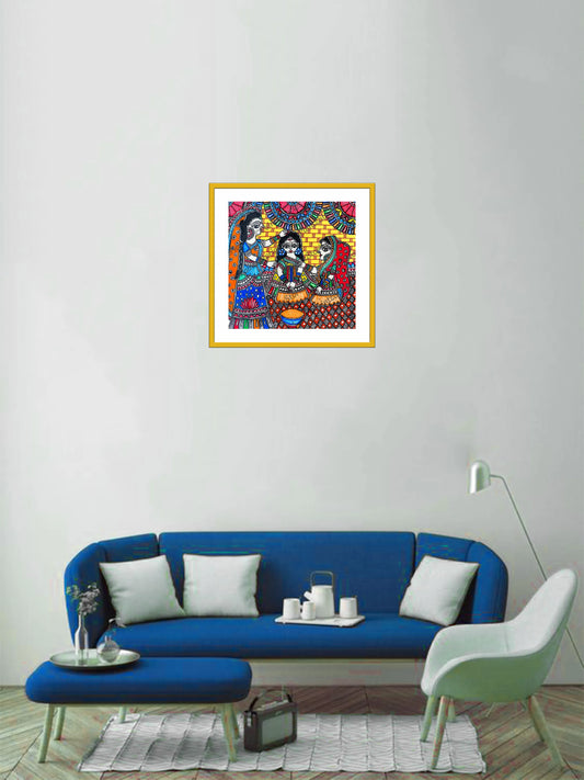 Mithila Marriage Tradition: Haldi Ceremony