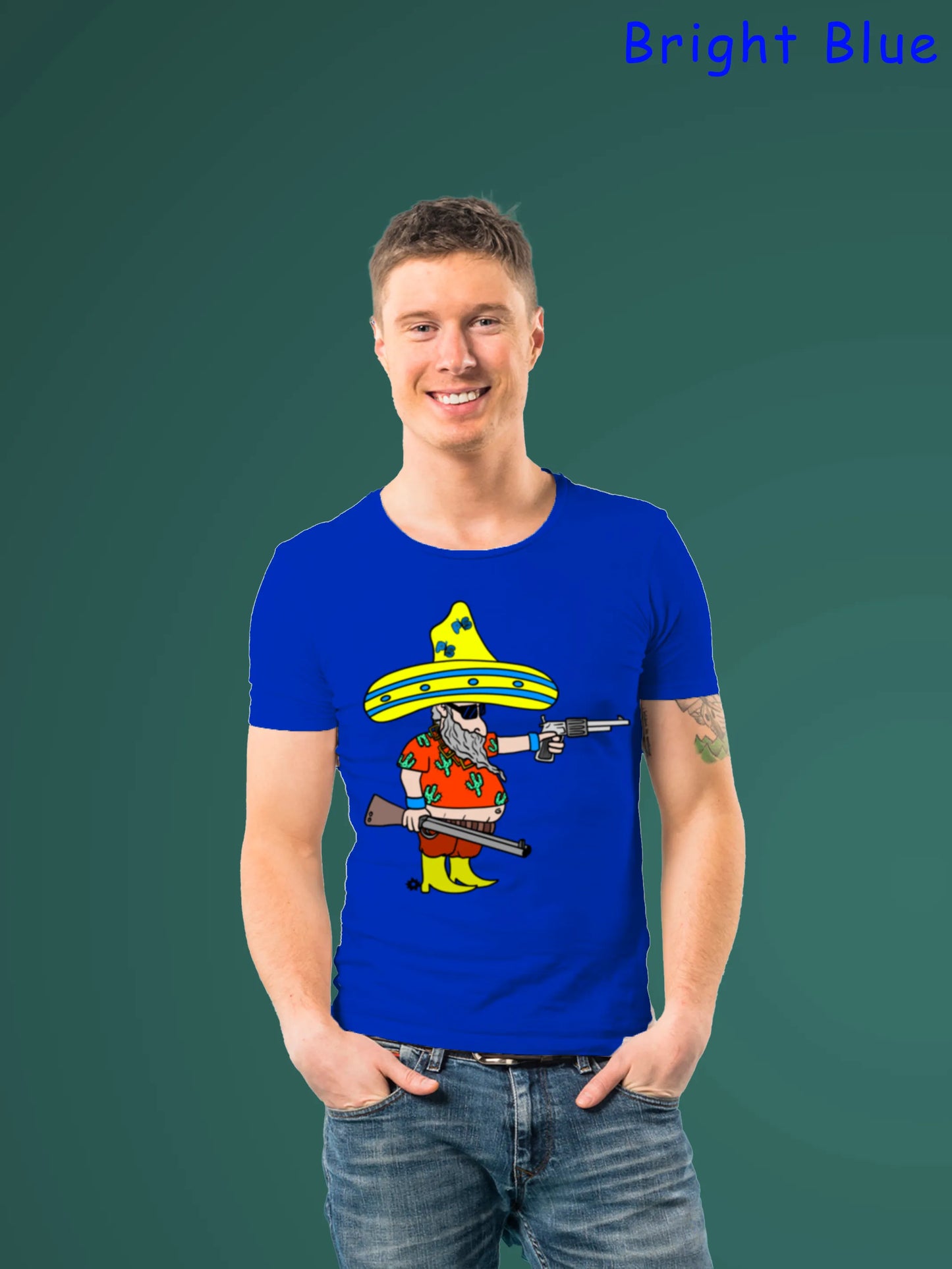 "Wild man's intention" Unisex Regular T-Shirt
