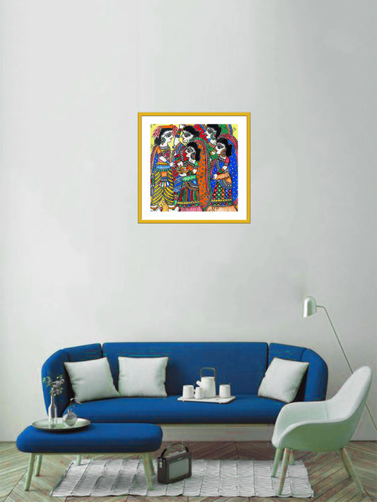 Mithila Marriage Tradition: Paricchavan (or Parikshan) Ceremony