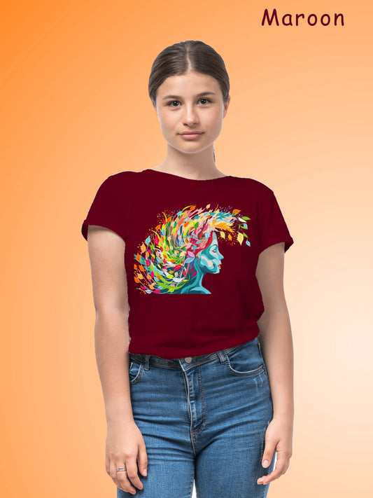 "Embracing Colourful Creativity in Life" Unisex Regular T-Shirt