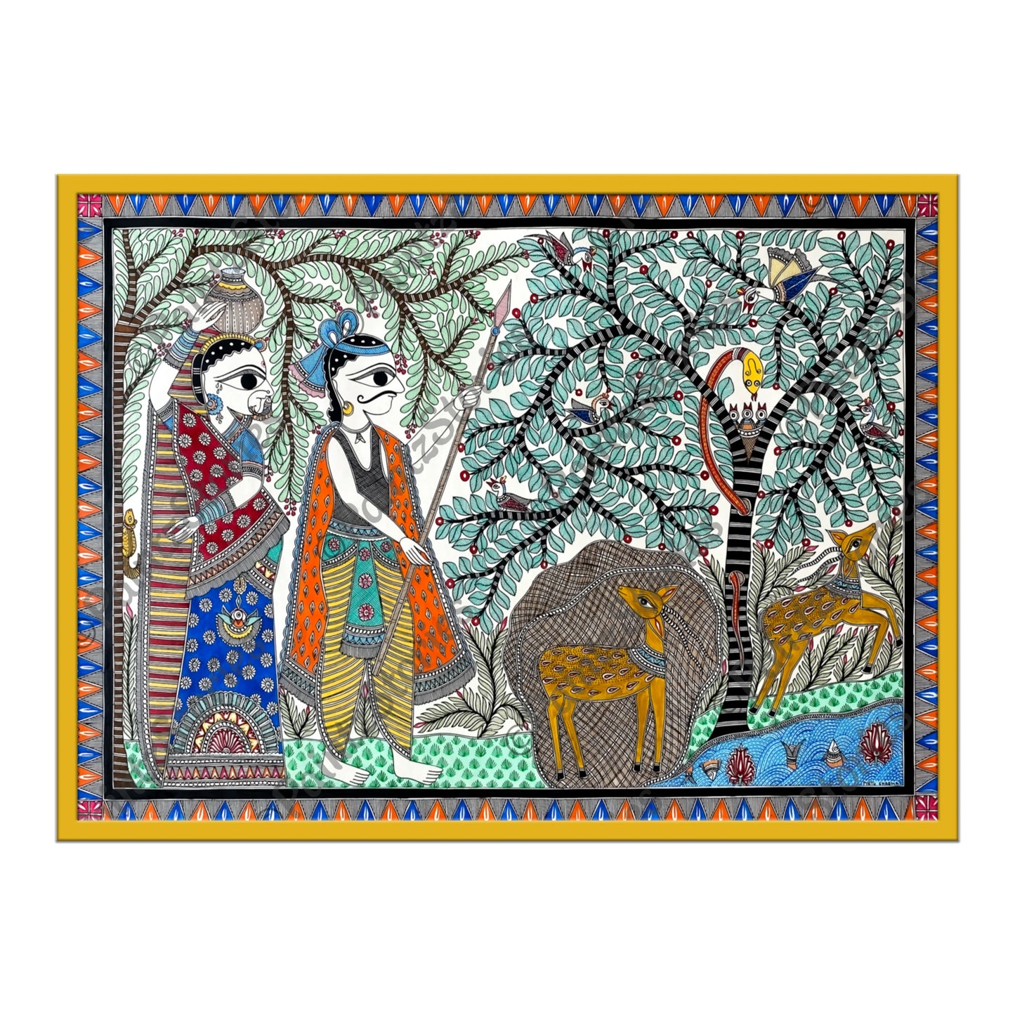 The Hunter and the Deers