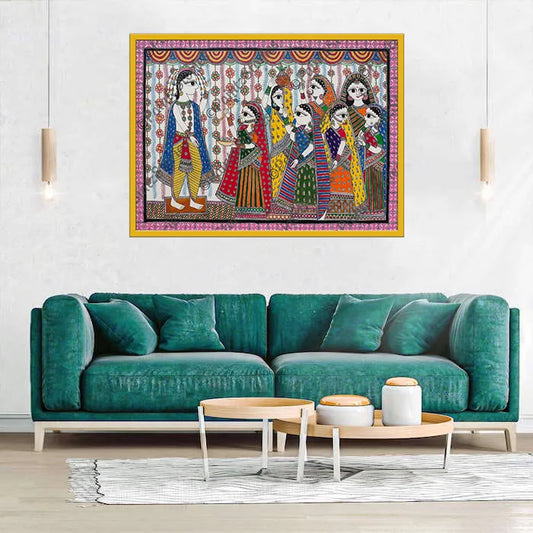 Mithila Marriage Tradition: Paricchavan (or Parikshan) Ceremony