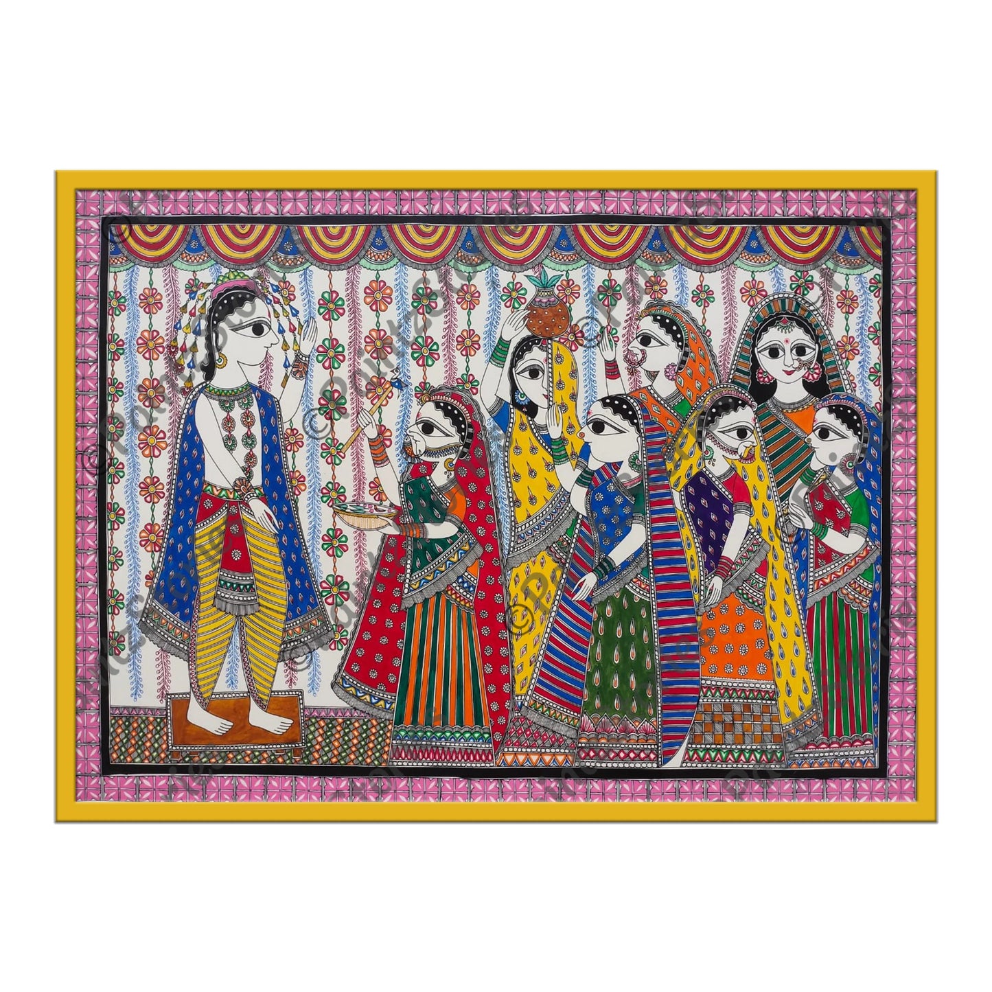 Mithila Marriage Tradition: Paricchavan (or Parikshan) Ceremony