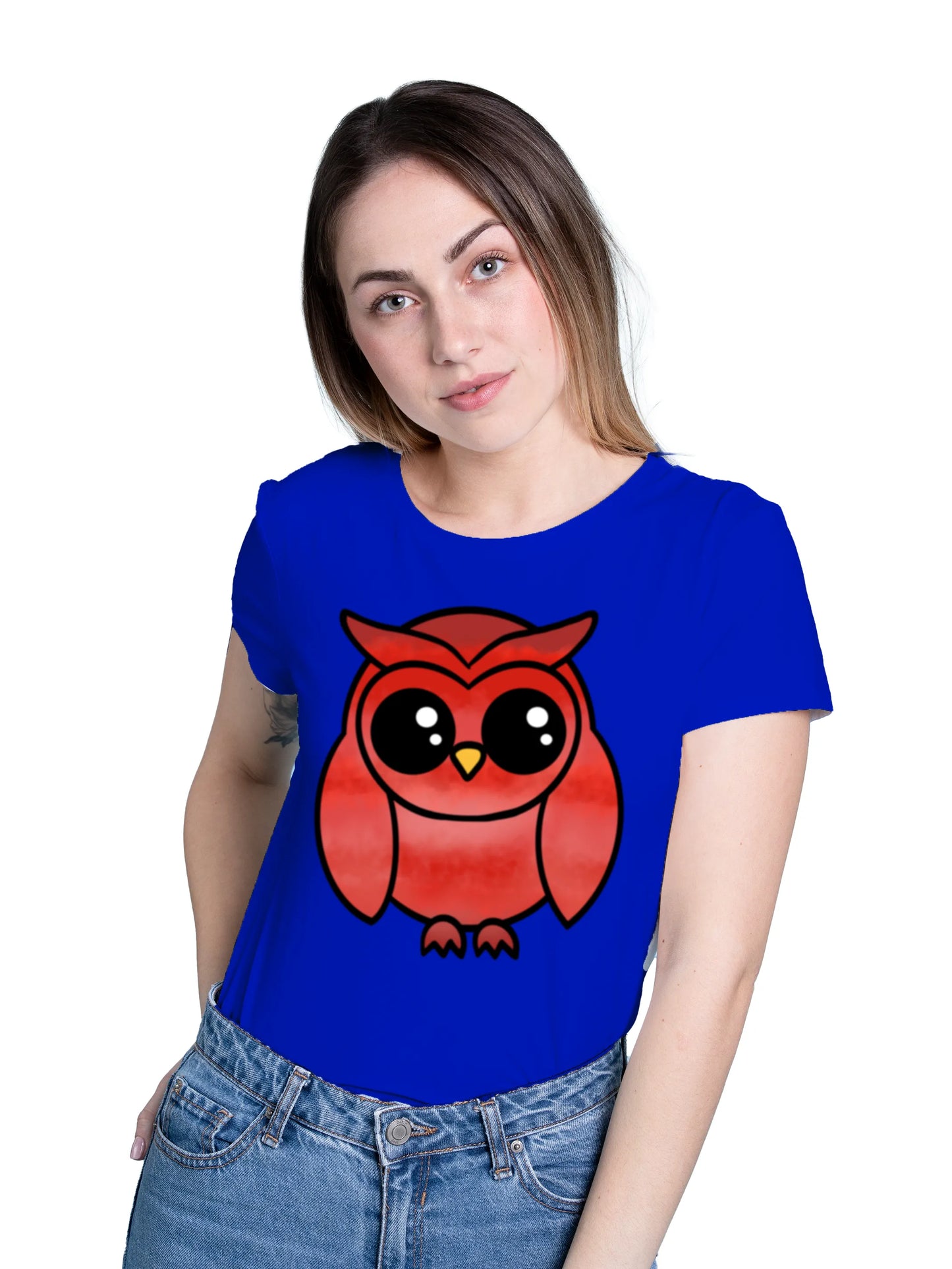 "A graceful owl " Unisex Regular T-Shirt