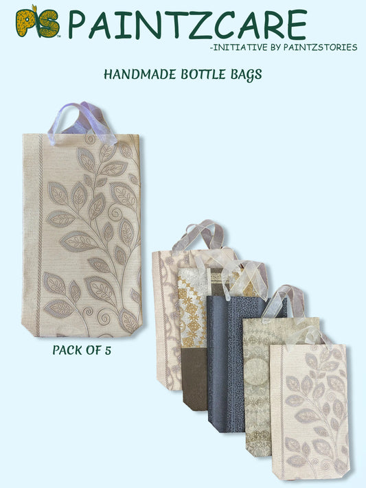 'PaintzCare - Handmade Bottle Bags (Set of 5)