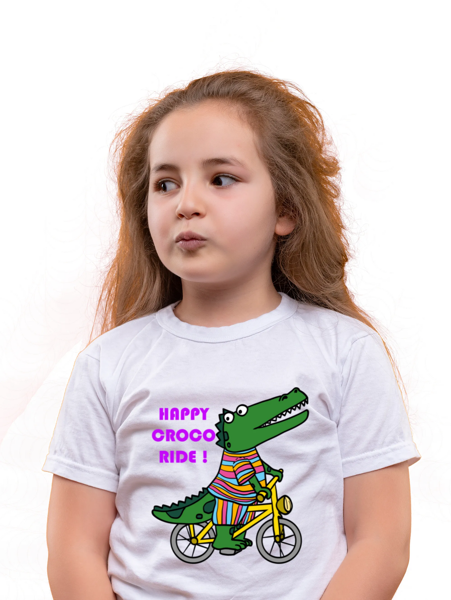 "Crocodile and Lion's friendship" Unisex Regular Kid's T-Shirt