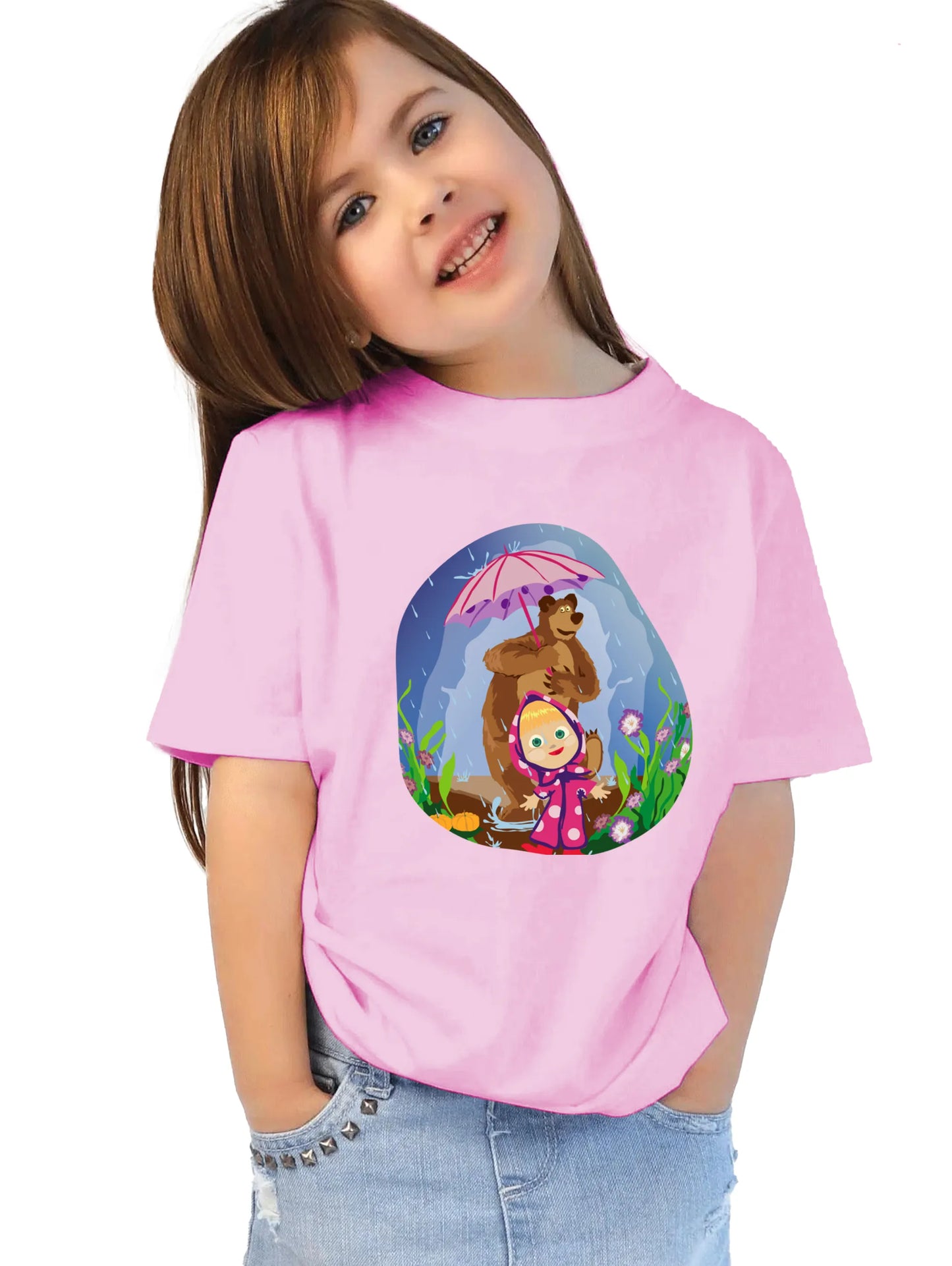 "Bear and kid" Unisex Regular Kid's T-Shirt