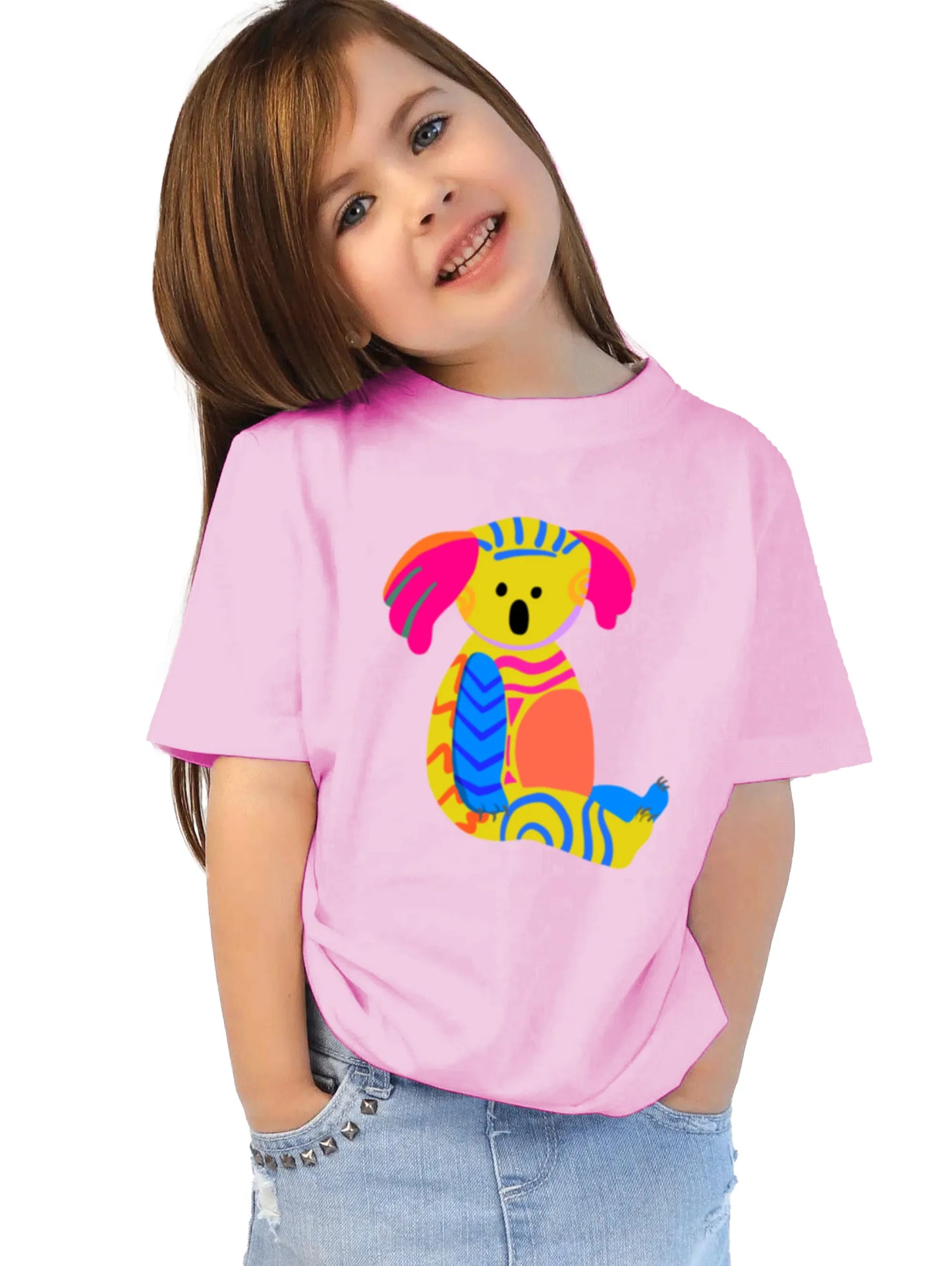 "A group of Australian furry friends" Unisex Regular Kid's T-Shirt