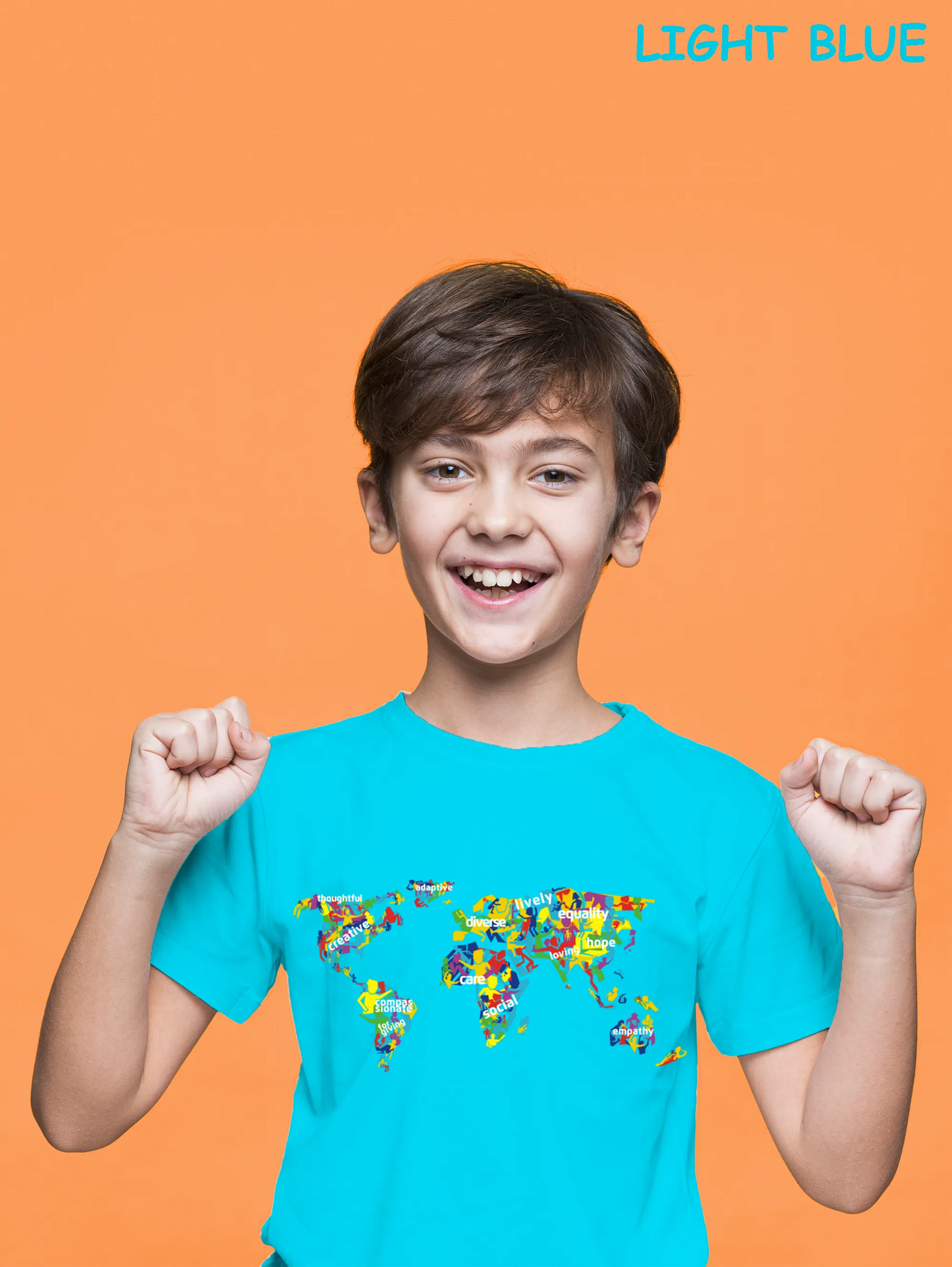 "The Humanity Map"Unisex Regular Kid's T-Shirt