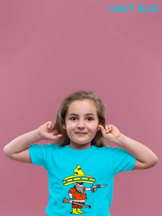 "Wild man's intention" Unisex Regular Kid's T-Shirt