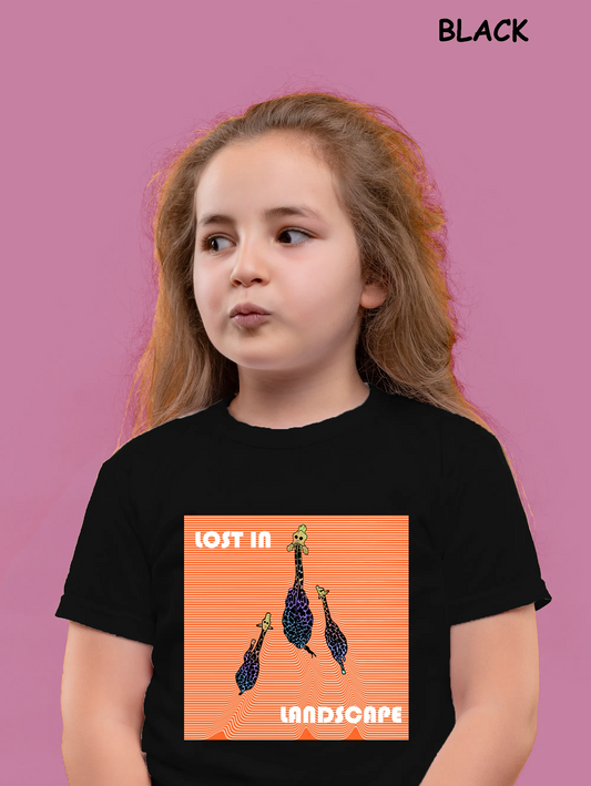 "Three giraffes" Unisex Regular Kid's T-Shirt