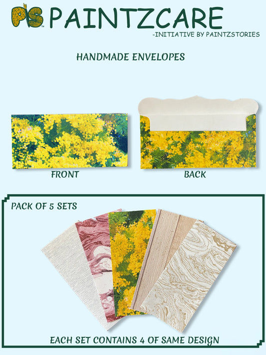 'PaintzCare - Handmade Envelopes (Set of 5)