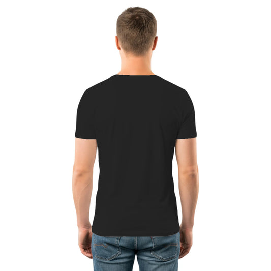 PAINTZSTORIES Harmony in Abstraction Unisex Cotton Round Neck T-Shirt | Modern Stylish Regular Fit Tee for Men & Women – Soft & Breathable Fabric, Easy Care, Straight Hem, Comfortable Everyday Fit