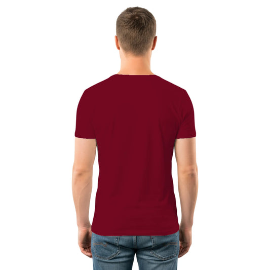 PAINTZSTORIES Smile of Death Unisex Cotton Round Neck T-Shirt | Modern Stylish Regular Fit Tee for Men & Women–Soft & Breathable Fabric, Daily Wear, Easy Care, Straight Hem, Comfortable Everyday Fit