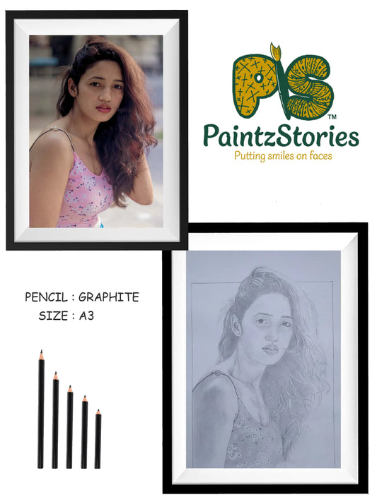 Graphite Pencil Single face (A4,A3)