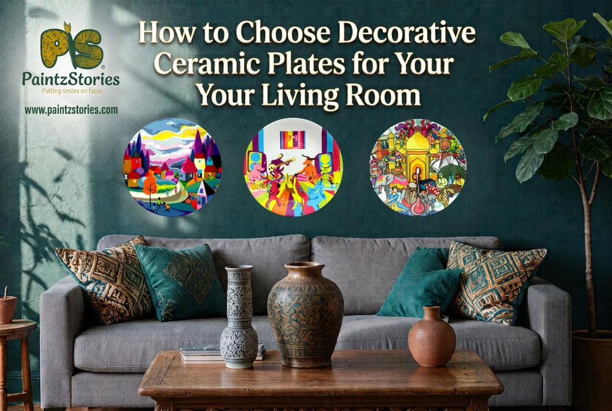 How to Choose Decorative Ceramic Plates for Your Living Room