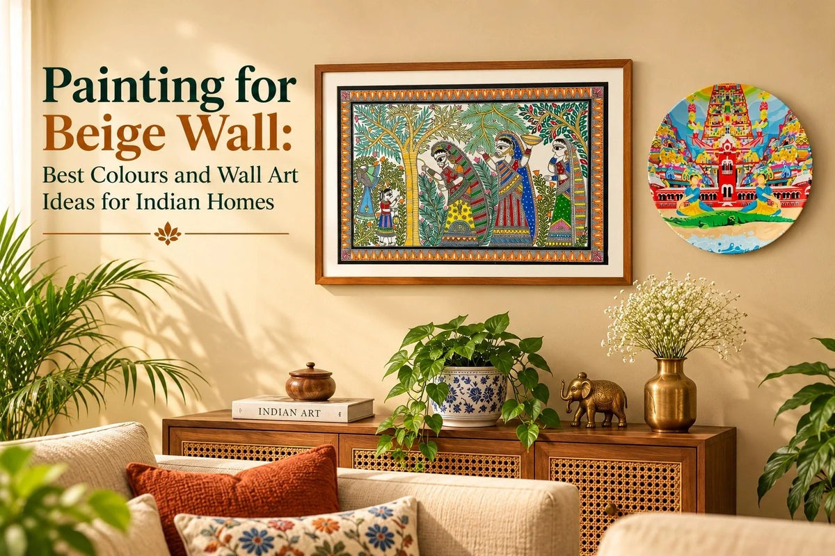 Painting for Beige Wall: Best Colours and Wall Art Ideas for Indian Homes