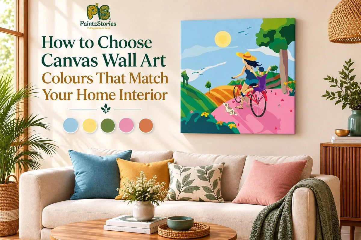 How to Choose Canvas Wall Art Colours That Match Your Home Interior