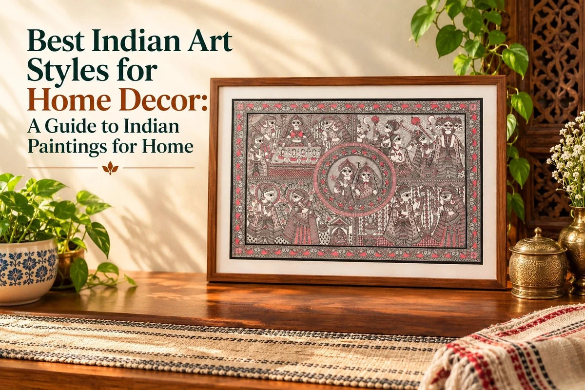 Best Indian Art Styles for Home Decor: A Guide to Indian Paintings for Home