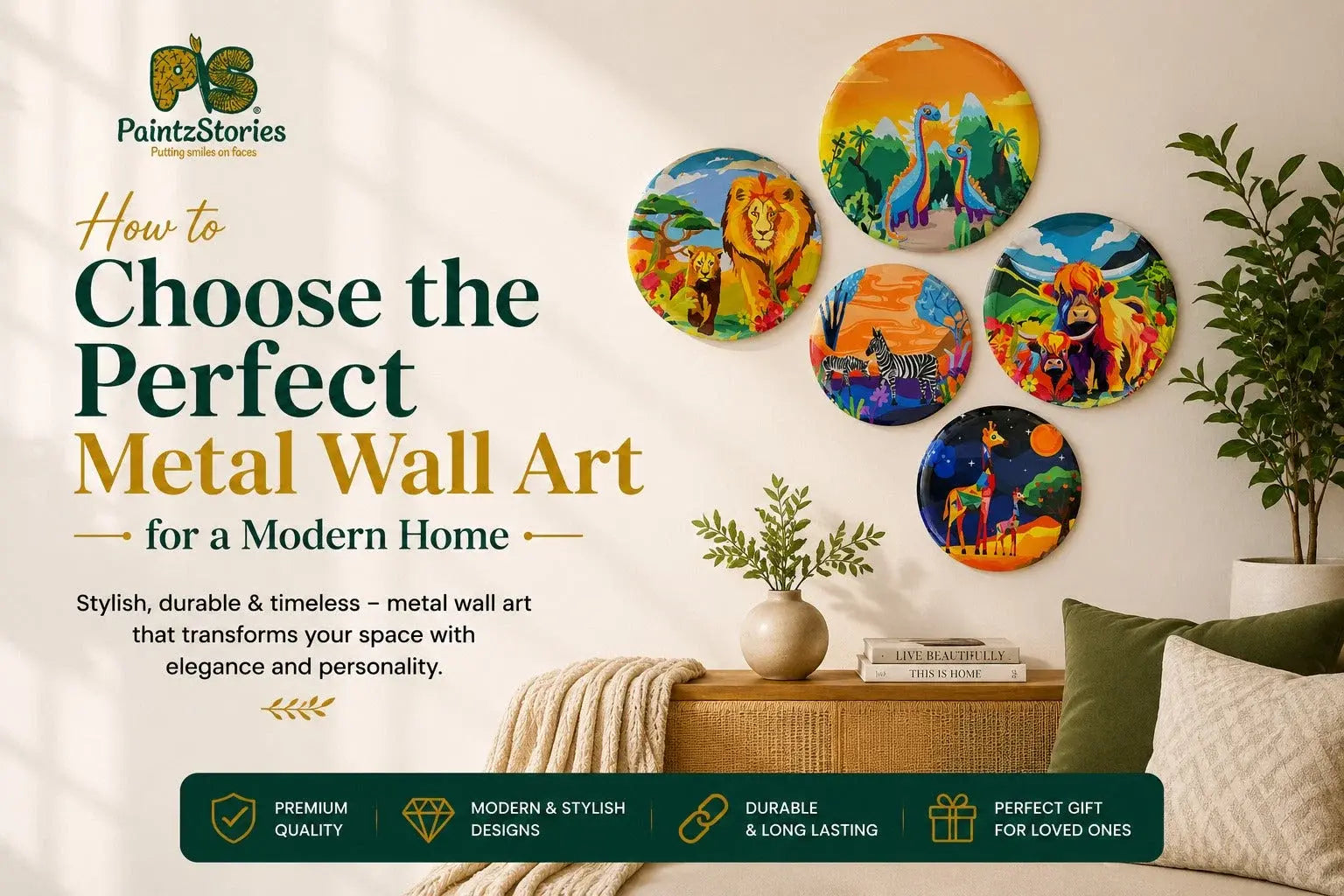  wall metal art decoration 