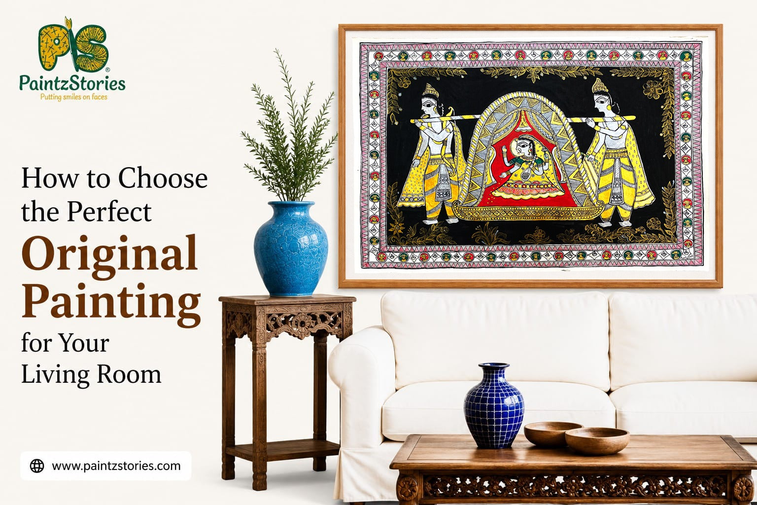 How to Choose the Perfect Original Painting for Your Living Room