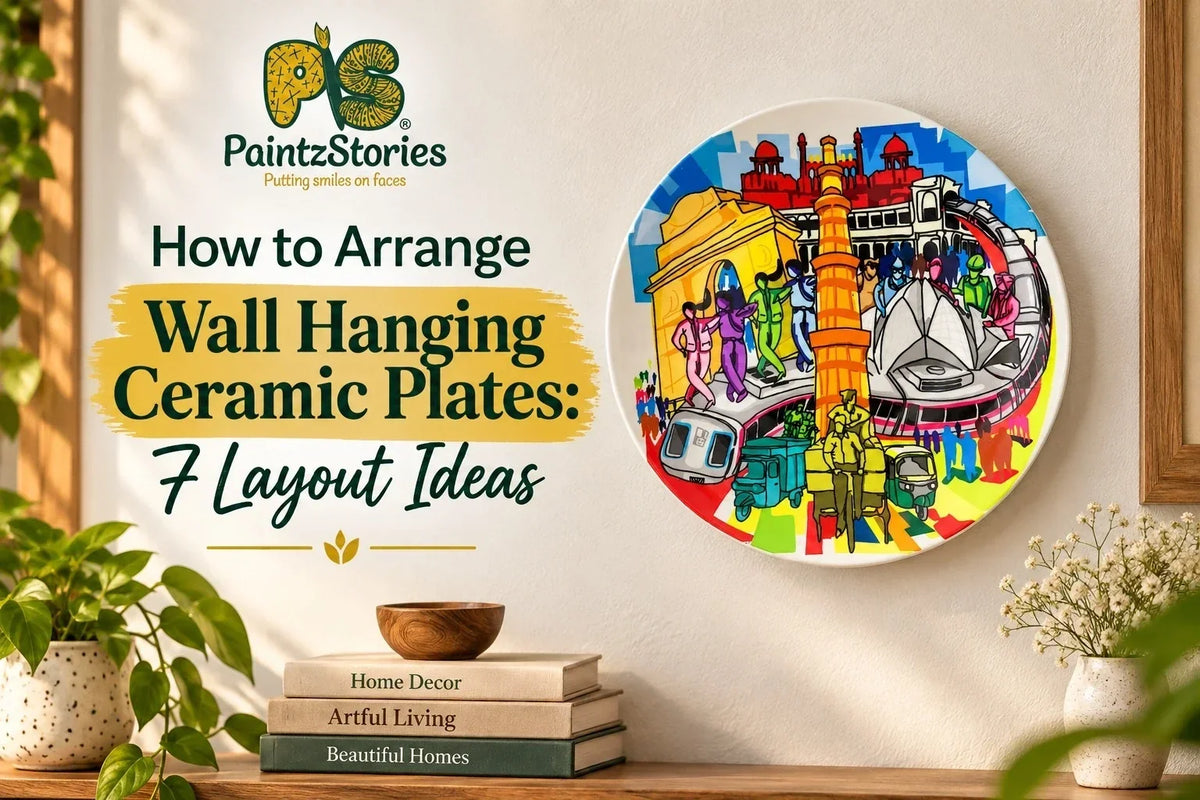 How to Arrange Wall Hanging Ceramic Plates?