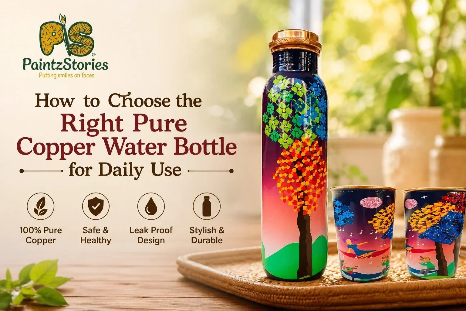 How to Choose the Right Pure Copper Water Bottle for Daily Use
