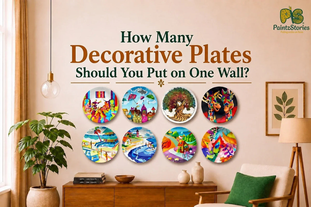 How Many Decorative Plates Should You Put on One Wall?