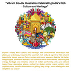 Artwork story card A Vibrant Bird plate