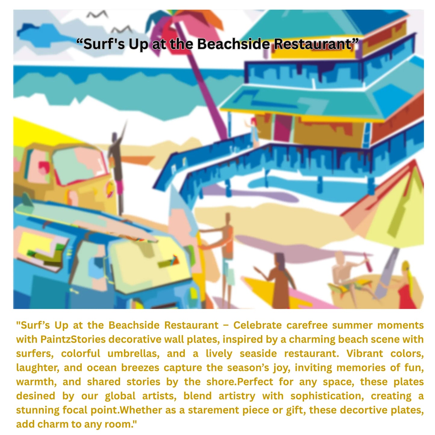 Story card Beachside Restaurant artwork