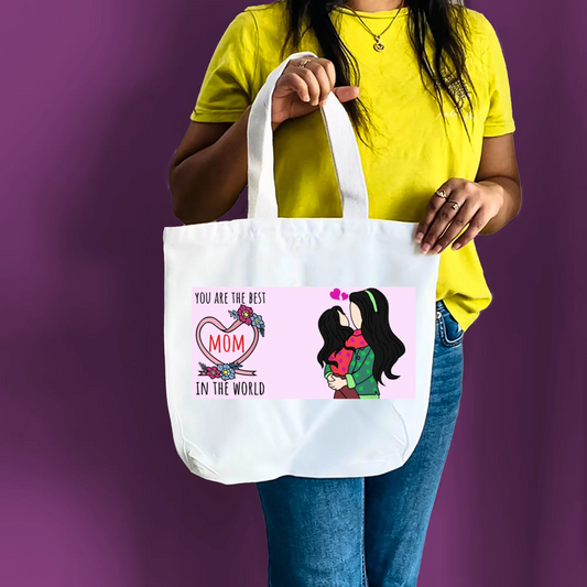 "Mother's love" Artistic Tote Bag