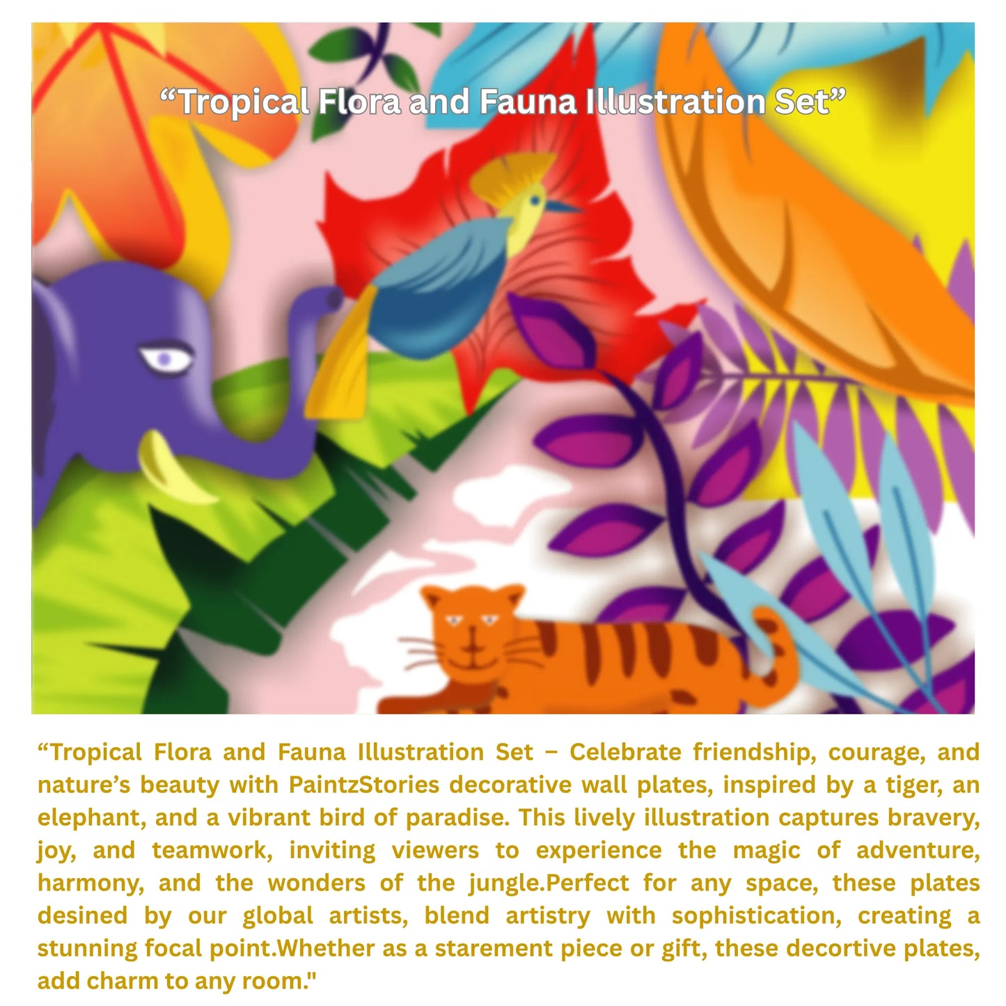 Story card Flora and Fauna artwork