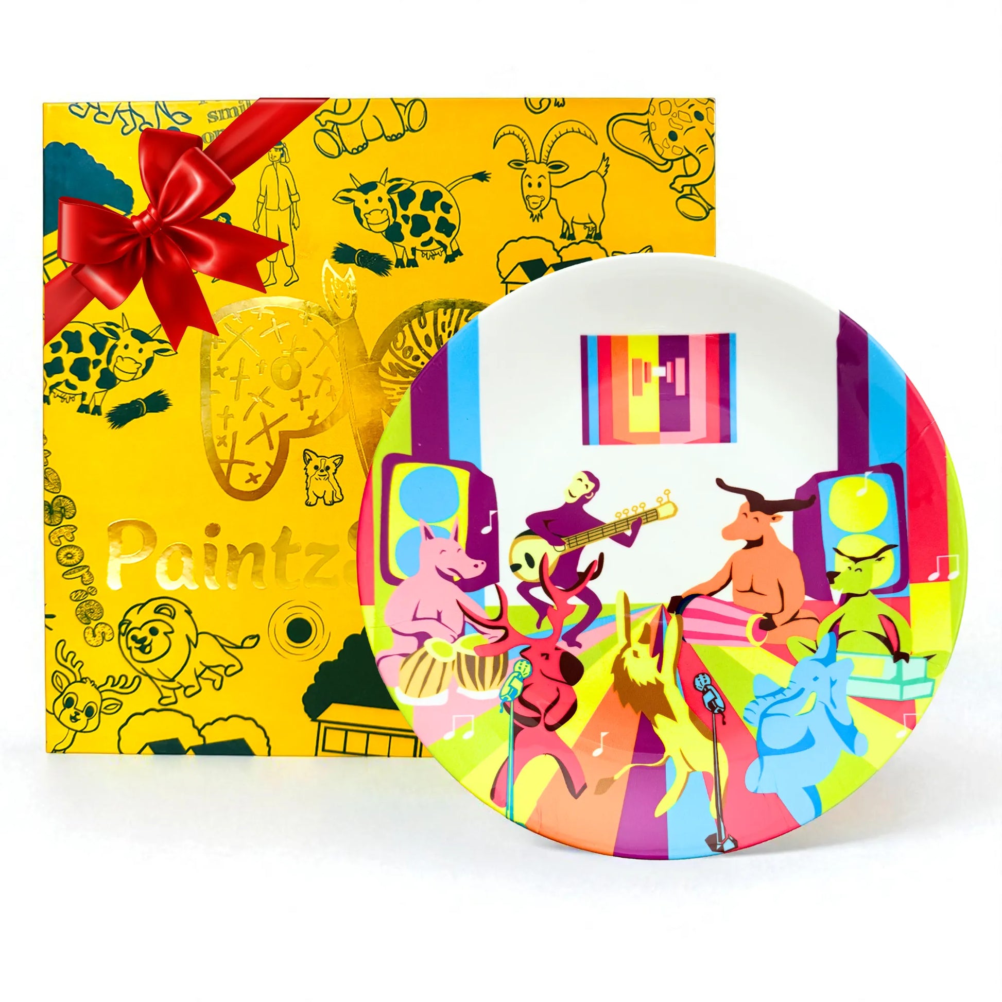 Gift box Traditional Musical Animals