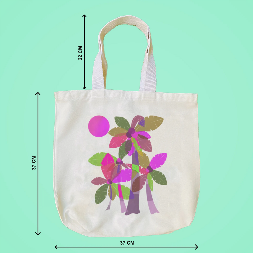 "Palm Trees" Artistic Tote Bag