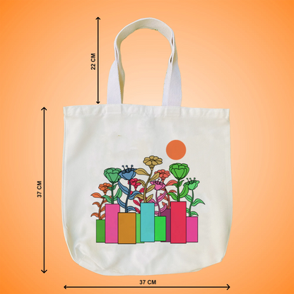 "A Garden of Joy" Artistic Tote Bag