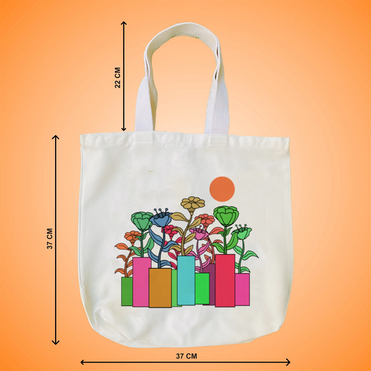 "A Garden of Joy" Artistic Tote Bag