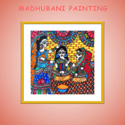 Mithila Marriage Tradition: Haldi Ceremony