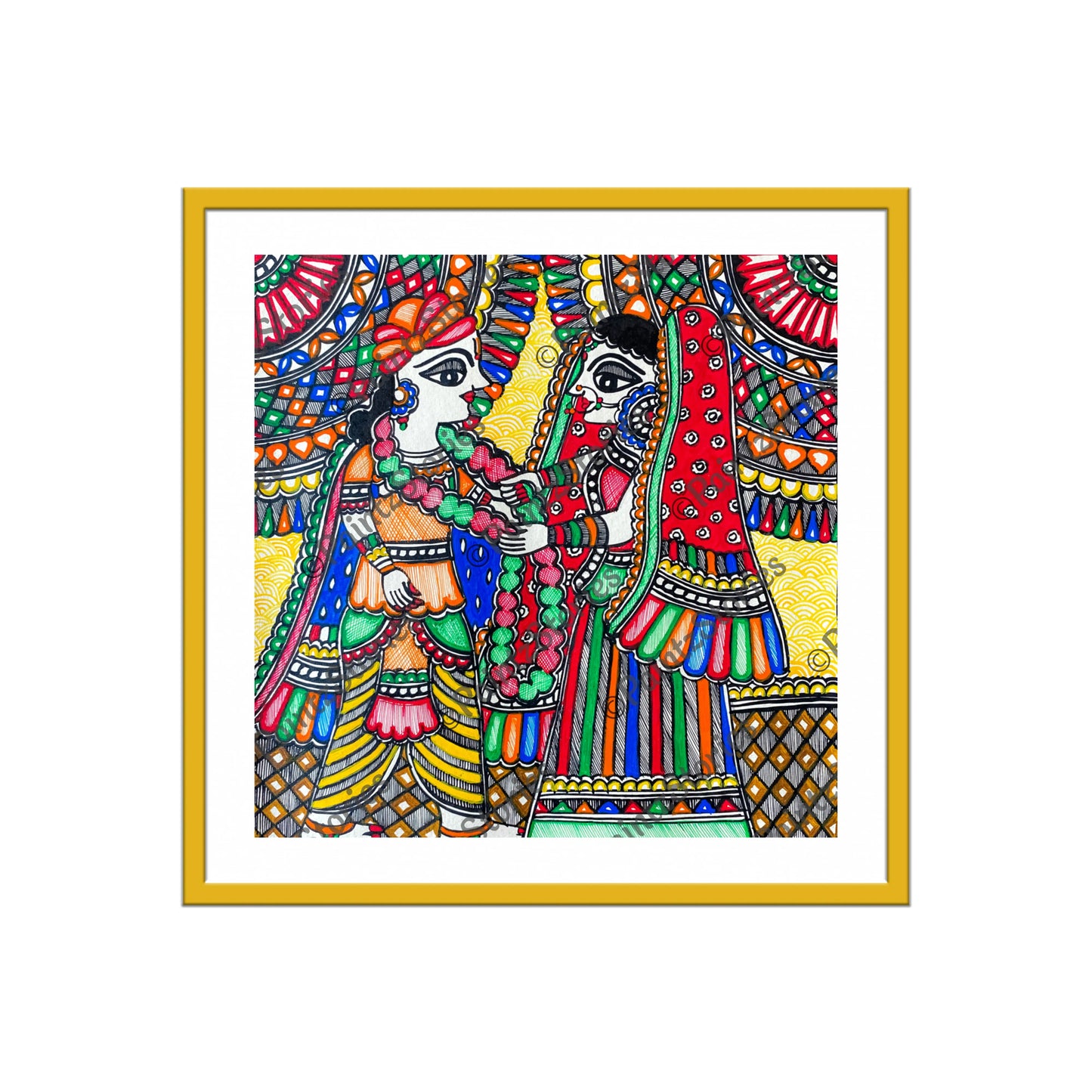 Mithila Marriage Tradition: Jai Mala - The Garland Exchange Ceremony