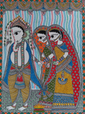 Madhubani Painting by Pintu Sharma