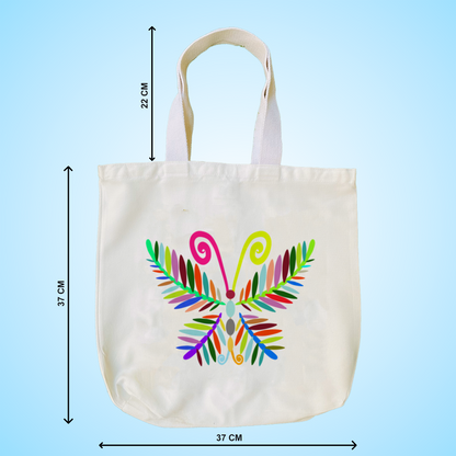 "A vibrant butterfly" Artistic Tote Bag