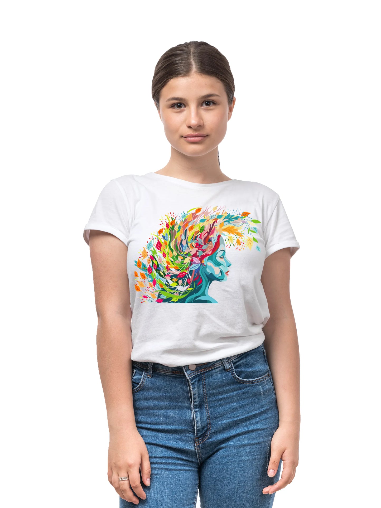 "Embracing Colourful Creativity in Life" Unisex Regular T-Shirt
