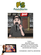 Role character Portrait-Super Hero, Specific profession etc.