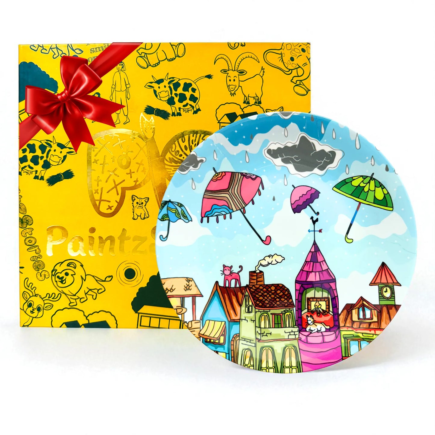 Gift packaging Embracing Rainy Delight