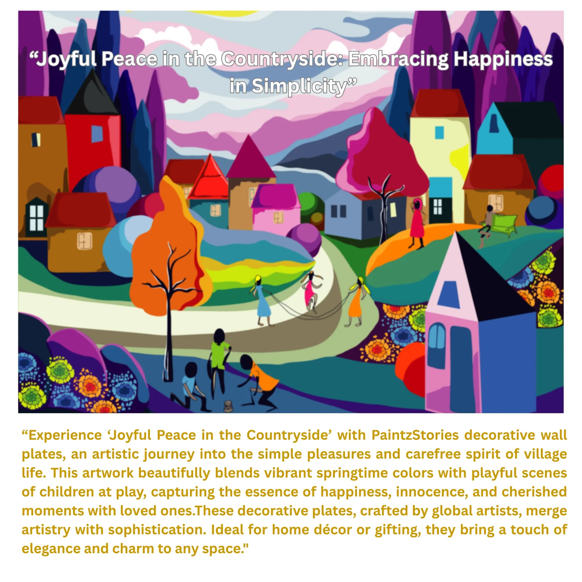 Story card Joyful Peace artwork