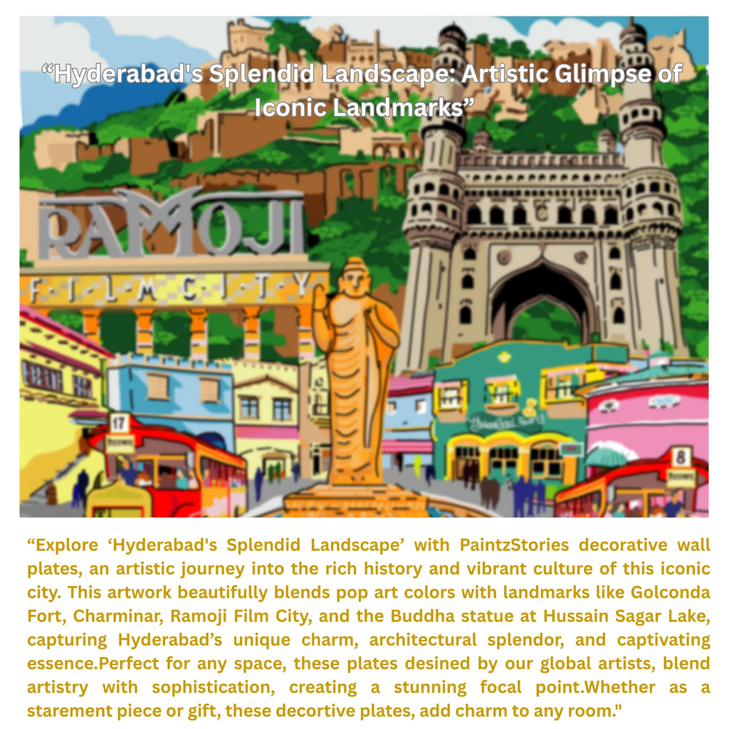 Story card Hyderabad’s Splendid Landscape artwork