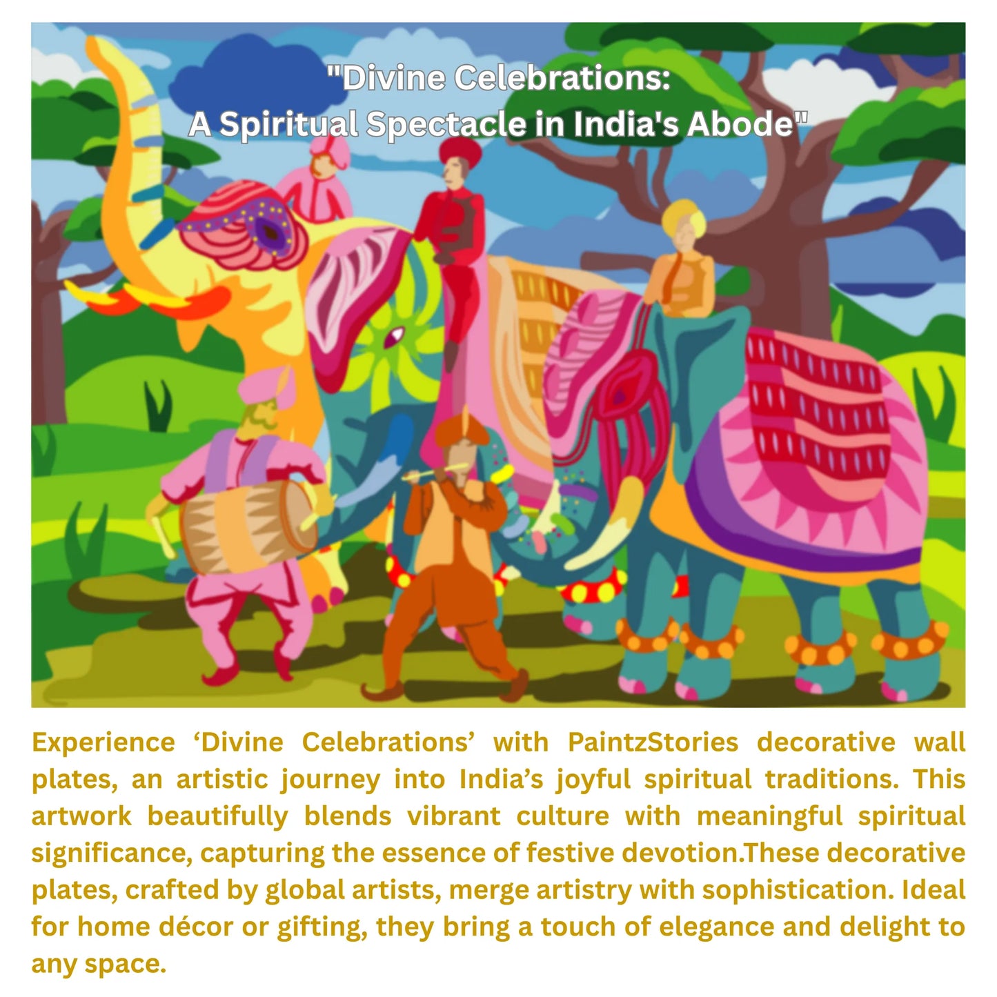 Story card Divine Celebrations artwork