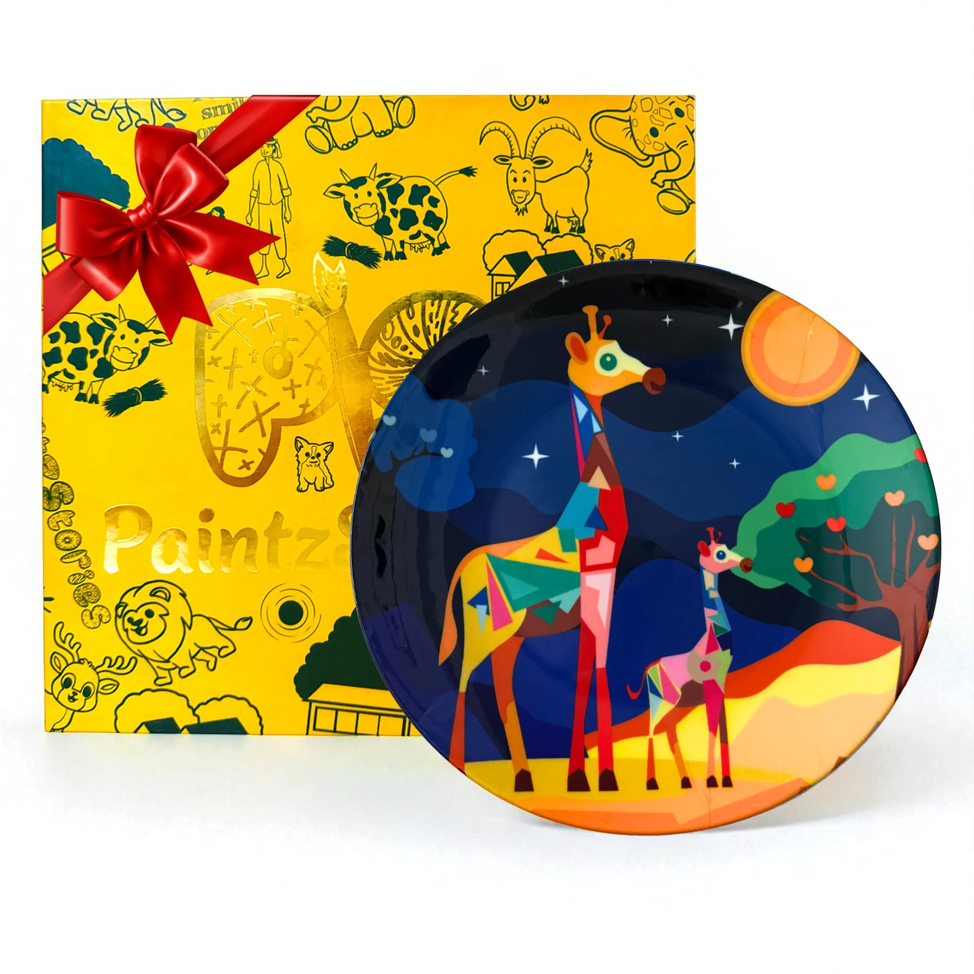 Gift box Gentle Giants ceramic plate