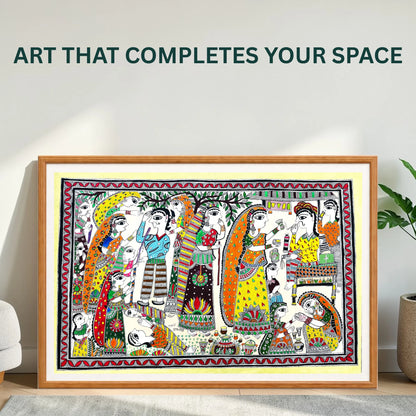 Banning Alcohol painting handmade details